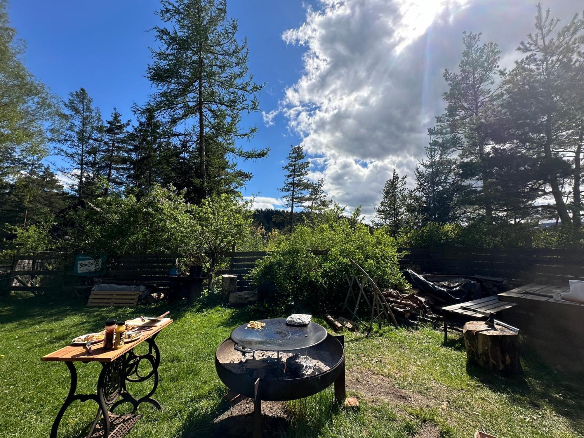 Ferienhaus Im Wald Edelschrott Esterno foto