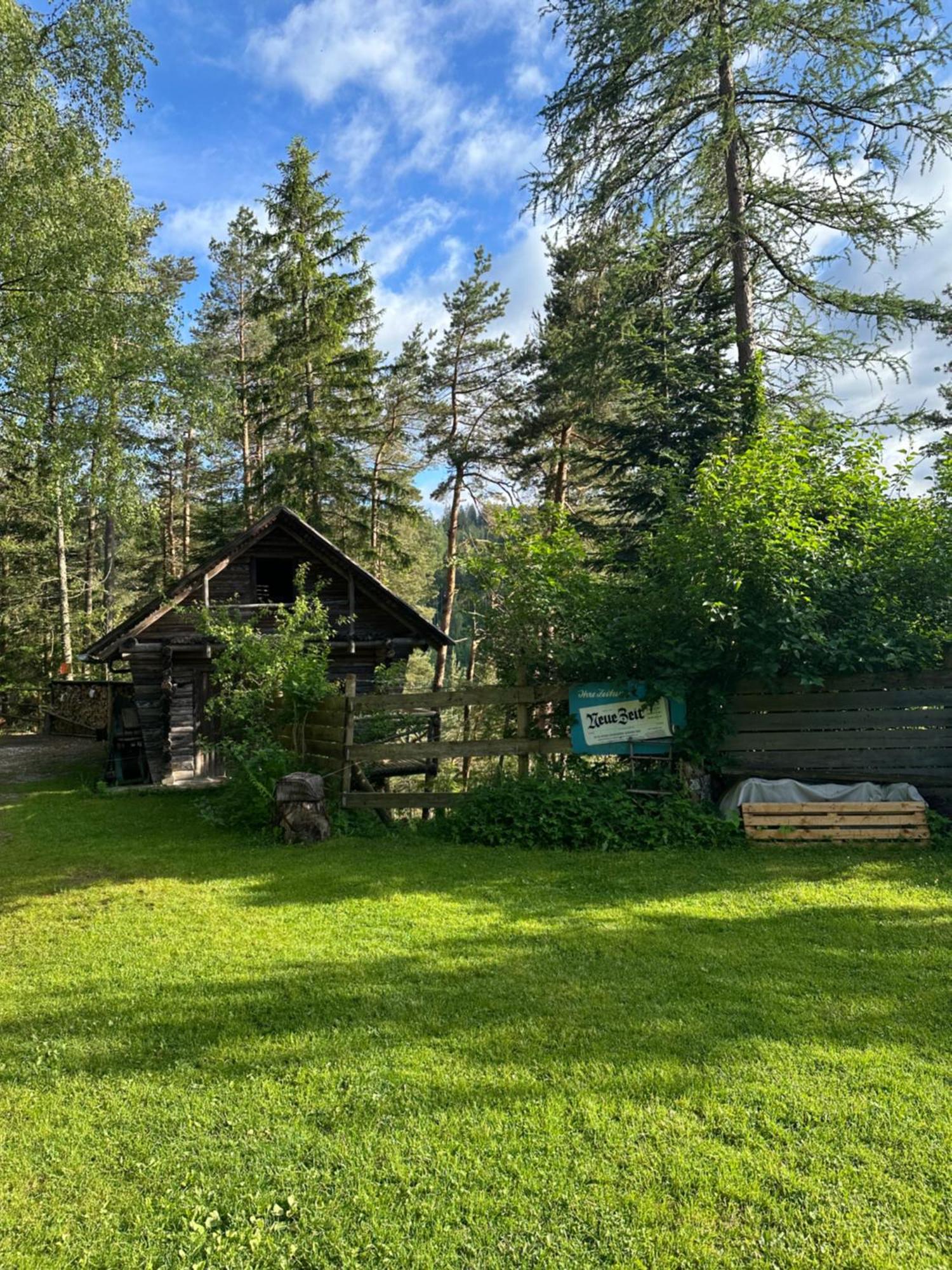 Ferienhaus Im Wald Edelschrott Esterno foto