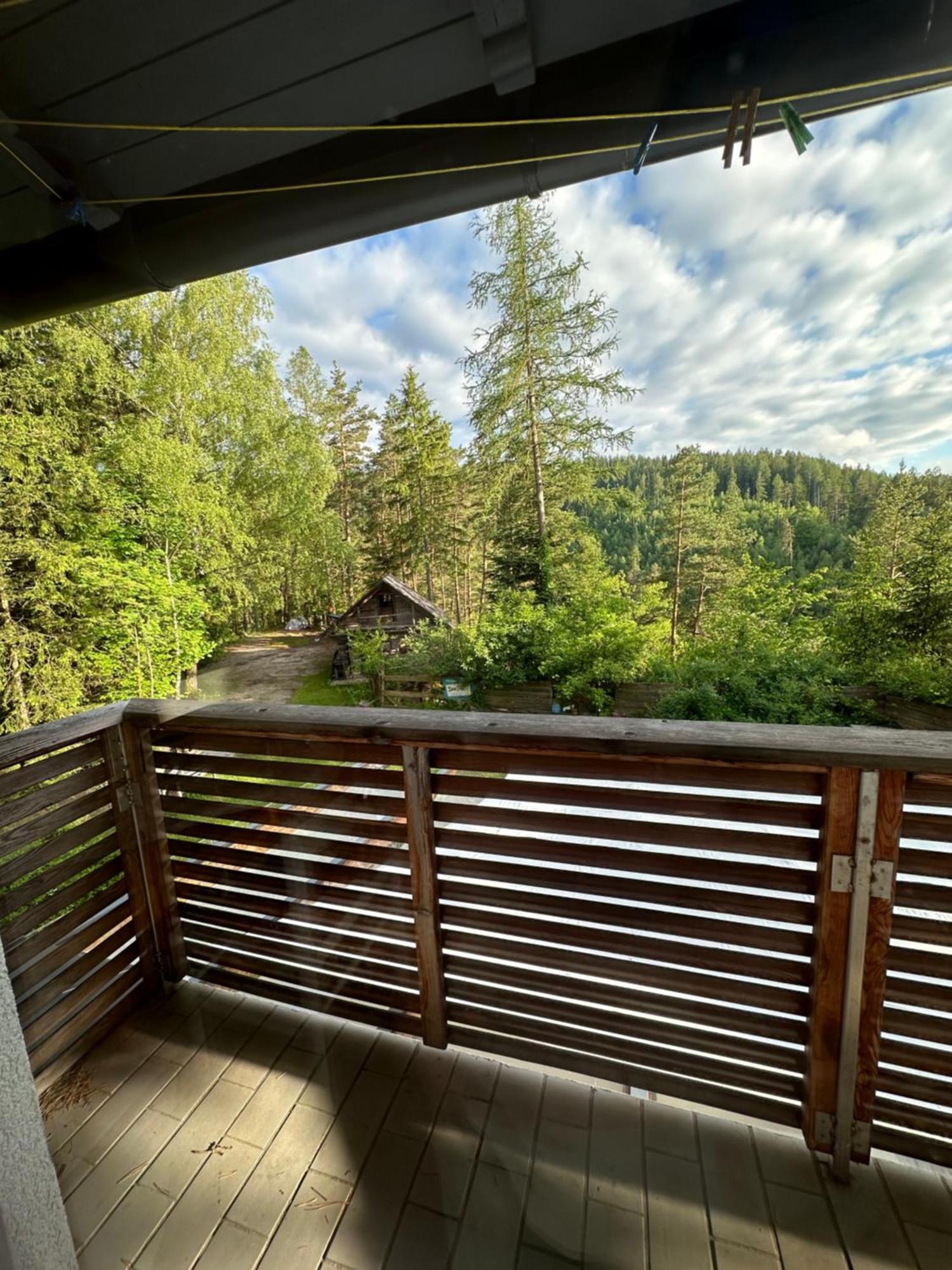 Ferienhaus Im Wald Edelschrott Esterno foto