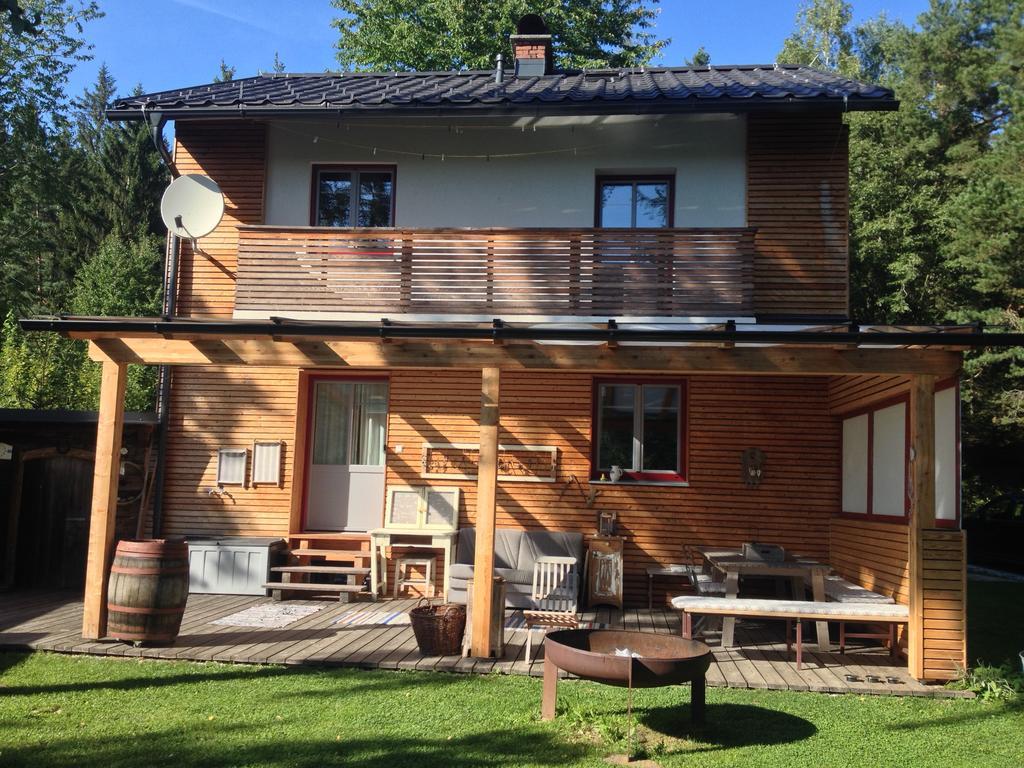 Ferienhaus Im Wald Edelschrott Esterno foto